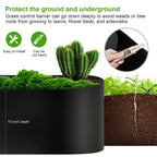 12 Gauge 40 Feet Grass Weed Barrier Landscape Edging 10 inch Depth Flexible Border Roll Lawn Landscape Garden Edging for Backyard Driveway Path Sidewalk