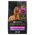 Purina Pro Plan Sensitive Skin & Stomach Dry Dog Food, Real Lamb, 24 lb Bag