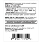 Organixx Pure Liquid Iodine Supplement Solution for Thyroid Support, Organic Drops to Support Healthy Iodine Function & Levels, Energy Levels, Hair & Skin Health, Vegan, Unflavored, 1 fl oz