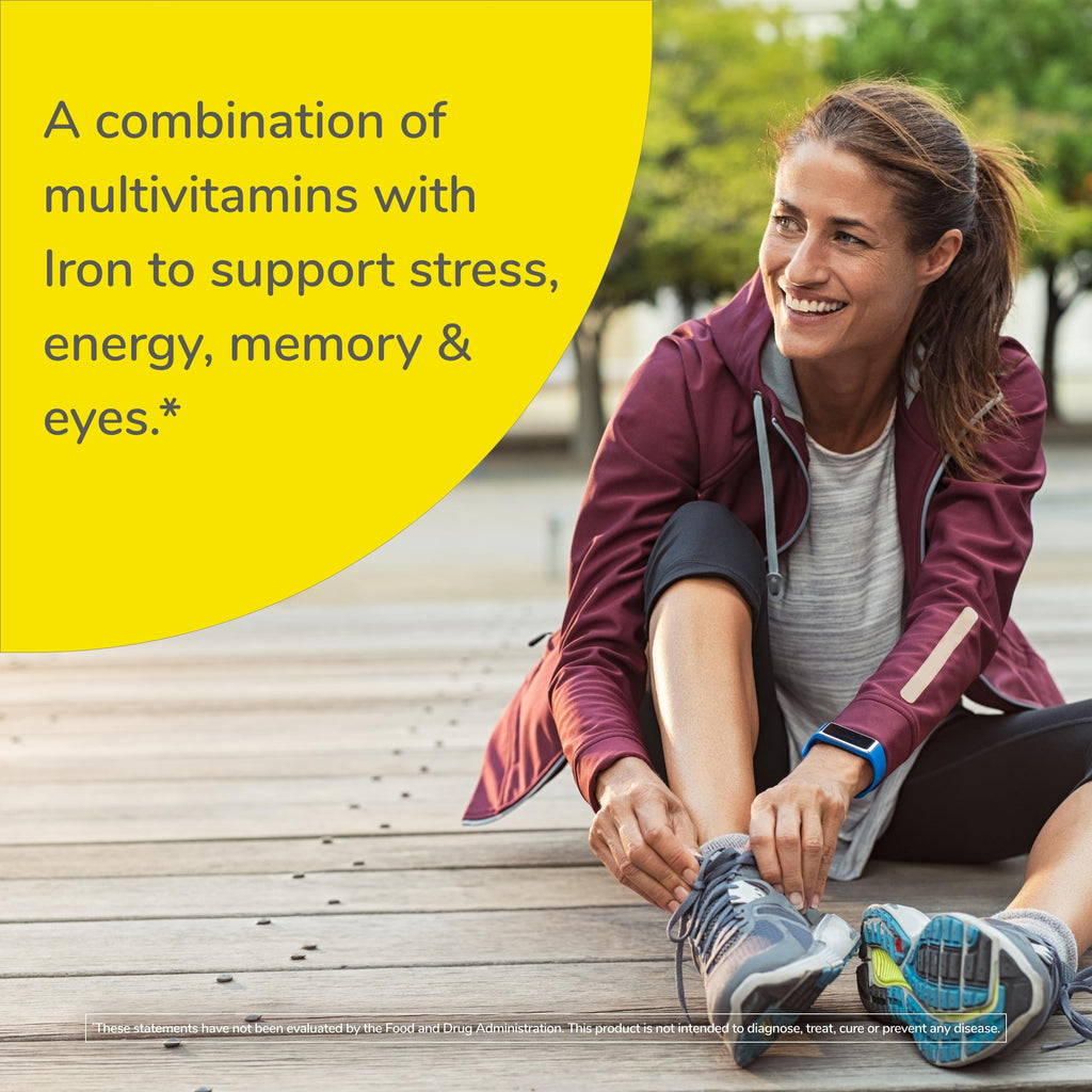 Twinlab Daily One Caps with Iron - Nutritional Supplement with Iron, Zinc, B Vitamins, and More - 60 Capsules