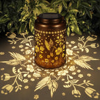 Solar Lanterns Outdoor Waterproof Hummingbird Garden Decor Gifts for Women Mom Grandma Hanging Solar Lights Metal Solar Decoration Outside for Yard, Patio, Backyard, Porch