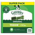 Greenies Teenie Original Natural Dental Dog Treats, Chicken, 192 Count