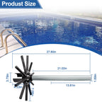 FATCANMA Upgrade SX244DA Lateral Assembly for Hayward s244t Sand Filter Tank, Center Pipe Threaded Lateral Compatible with Hayward S244T, S244TC, S270T, S270T2 Sand Filter Replacement Parts