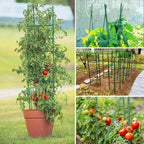 Yongblus 4Pack Tomato Cage for Garden, Up to 48inch Plant Support Stakes