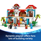 LEGO Disney Lilo and Stitch Beach House Toy - Building Playset for Kids, Girls and Boys, Ages 9+ - Includes 5 Minifigures - Disney Gift Idea for Fans of Lilo & Stitch Movie - 43268