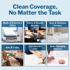 McKesson Medical Exam Table Paper Rolls [12 Rolls] – 21 in x 125 ft White Standard Smooth Disposable Bed Cover for Doctor, Spa, Diaper Changing, Waxing, Nursing, Chiropractor, Patternmaking, Tracing