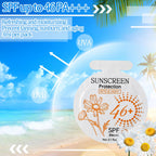 Heigble 50 Pcs Sunscreen Bulk Mini Travel Size Sunscreen Packets SPF 46+ Summer Party Gifts for Women Girl