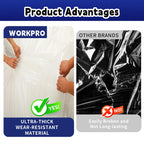 TopSoon Plastic Mattress Bag for Moving and Storage Cover 2PK, 2Mil, King Size Waterproof and Dustproof Mattress Protector, Heavy-Duty Mattress Moving Supplies