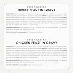 Purina Fancy Feast Gravy Lovers, Poultry & Beef Wet Cat Food, 3oz, 24-Pack