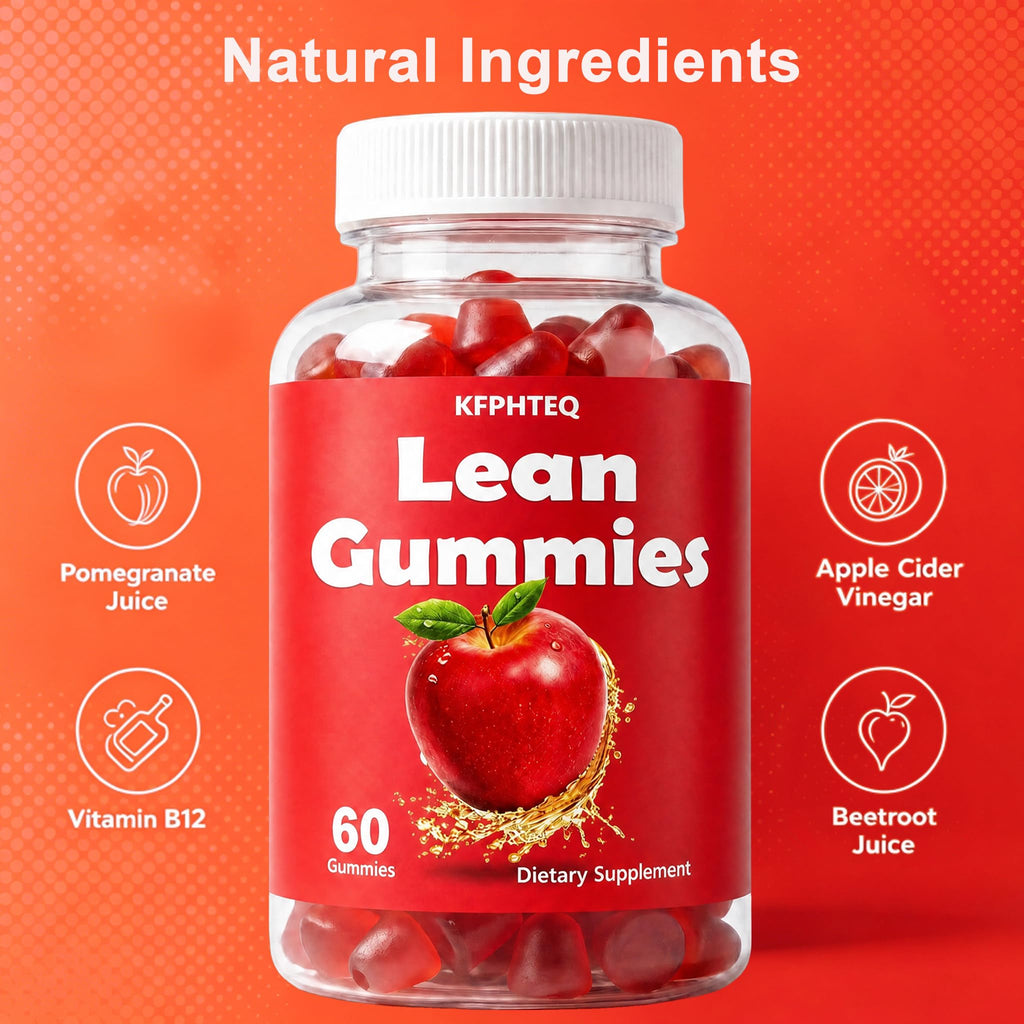 KFPHTEQ Jelly Multivitamin Lean Gummies, Body Shape Support, 60 Gummies