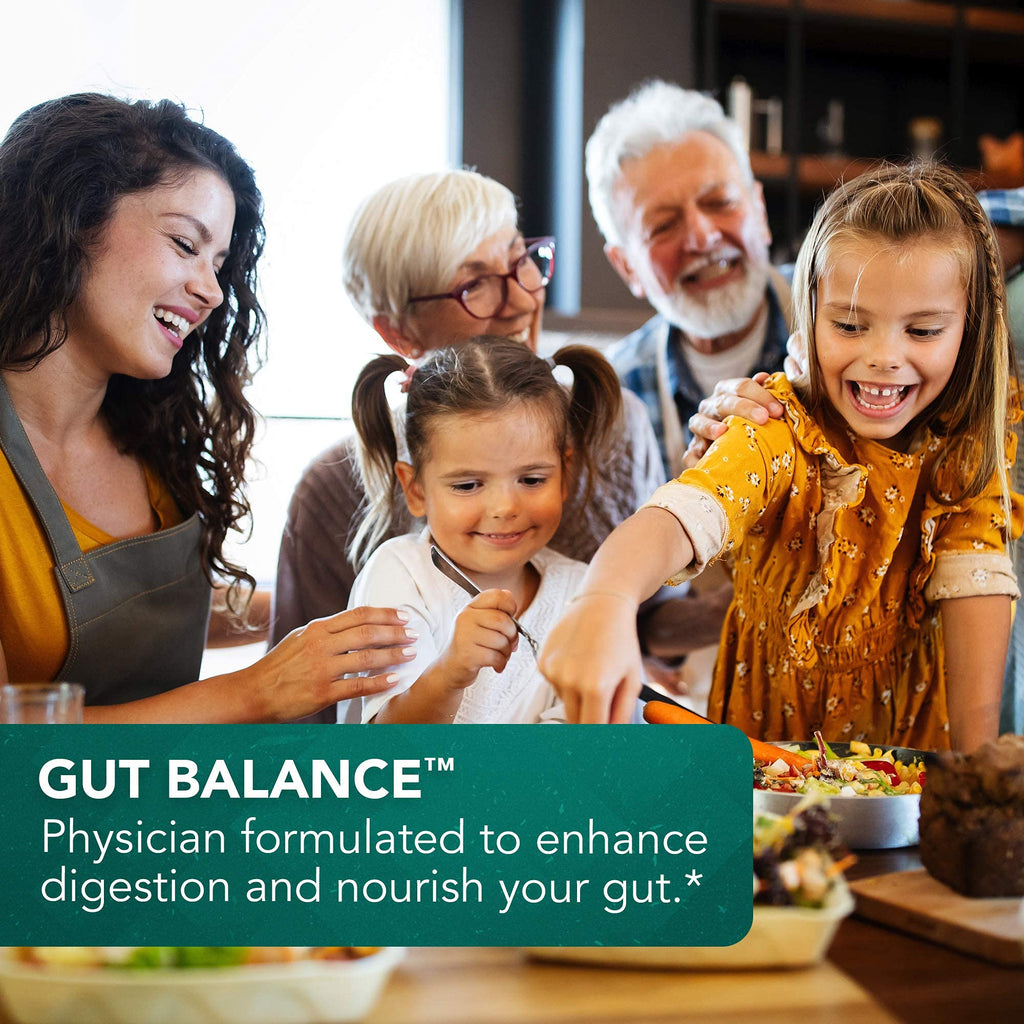 Vital Plan Gut Balance Supplement by Dr. Bill Rawls - Advanced Digestive Health Support Formula w/Clinical-Grade Slippery Elm Bark, Berberine & Dandelion Extract for Women & Men (180 Capsules)
