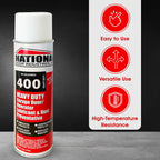 400-HD Heavy-Duty Garage Door Lubricant Spray – Rust Preventative with Long-Lasting Hinge & Track Protection