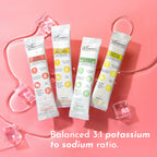 JUST INGREDIENTS Electrolyte Sample Pack – 10 Stick Variety | Hydration Powder Packets | Real Fruit Electrolytes | 3:1 Potassium to Sodium Ratio | No Sugar Added | Travel Drink Mix