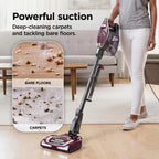 Shark Rocket Pet Plus Corded Stick Vacuum, Lightweight, Bordeaux, HV322
