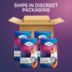 TENA Incontinence Underwear for Women, Super Plus Absorbency, Small/Medium, 56 Count