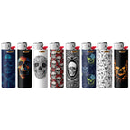 BIC Special Edition Skulls Series Maxi Pocket Lighters, Great for Lighting Candles, Set of 8 Lighters