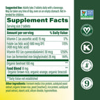 MegaFood Blood Builder Iron Supplement for Women & Men - Increase Iron Levels Without Side Effects - Combats Fatigue - Vitamin B12, Folic Acid & Vitamin C - Vegan - 72 Mini Tablets (36 Servings)