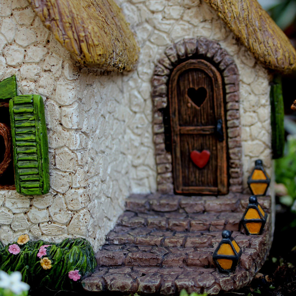 PRETMANNS Fairy Garden Houses Outside Accessories – 7" High