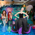 anroog Inflatable Costume Adult Octopus Costume Women Octopus Halloween Blow Up Costumes for Womens Cartoon Cosplay Party