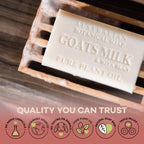 Australian Botanical Soap Variety Pack, 6.6 oz Bars – Goat Milk, Eucalyptus, Manuka Honey, Sea Salt, Pink Lychee, Lemongrass, Raspberry, Valencia Orange – Enriched with Organic Shea Butter, Pack of 8