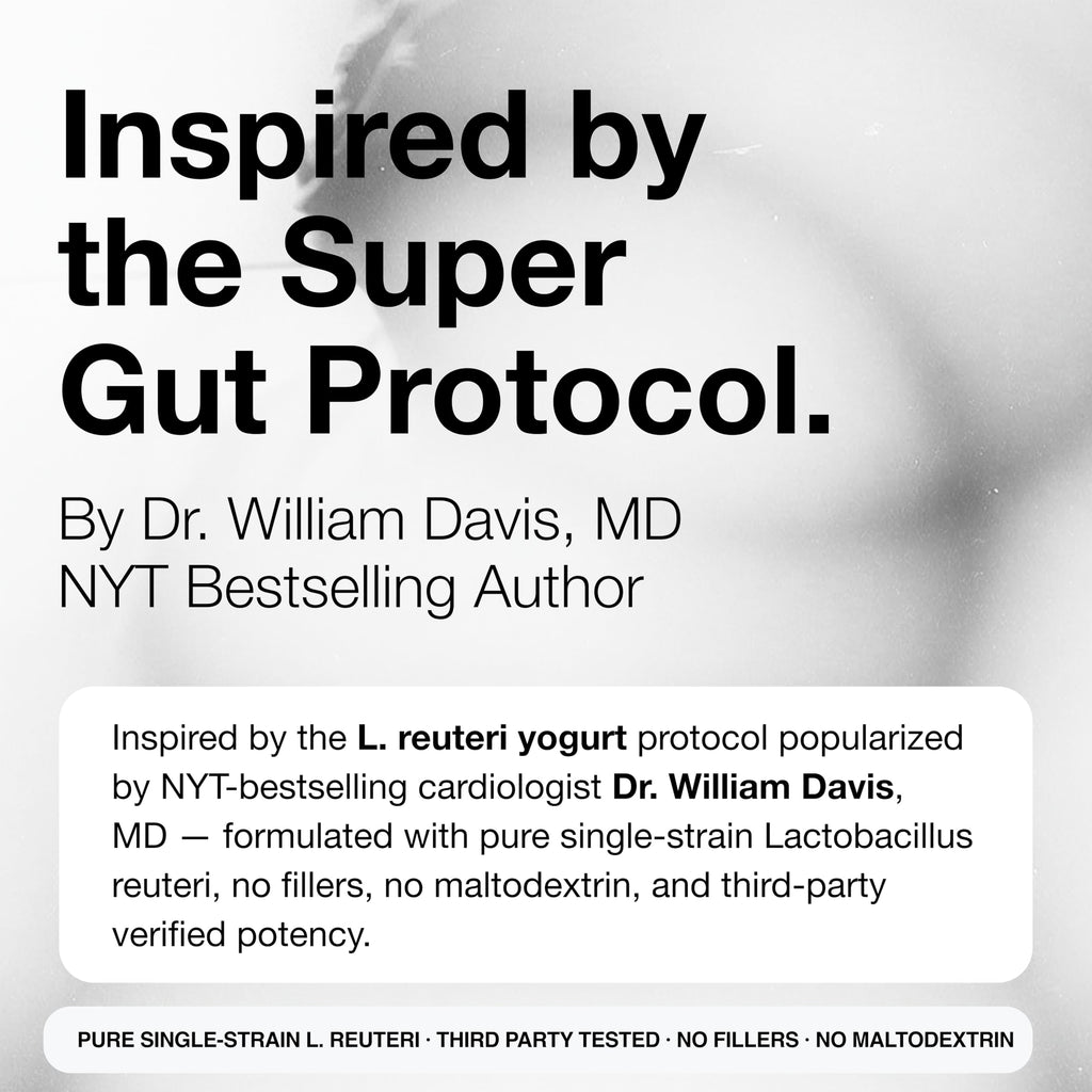 L Reuteri Yogurt Starter & Probiotic Powder – Ultra High Strength 200 Billion CFU Pure Lactobacillus Reuteri – 3rd Party Tested, Shelf-Stable, Single-Strain – 20g