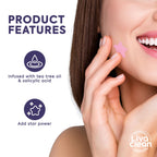 LivaClean 720 CT (3 Pack of 240) Superstar Pimple Patch for Face - Salicylic Acid & Tea Tree, Hydrocolloid Acne Patch, Pimple Patches Star Cute Zit Patches - 3 Sizes, 4 Colors