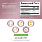SIGNIFY NATURE Bioactrin Vaginal Probiotics for Women - Bacterial Vaginosis & Yeast Infection Treatment - BV Probiotic - pH Vaginitis Support-28 Pills