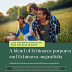 Gaia Herbs Echinacea Supreme - Immune Support Supplement - Echinacea Purpurea & Angustifolia Blend to Support Immune System* - 60 Vegan Liquid Phyto-Caps (30 Servings)