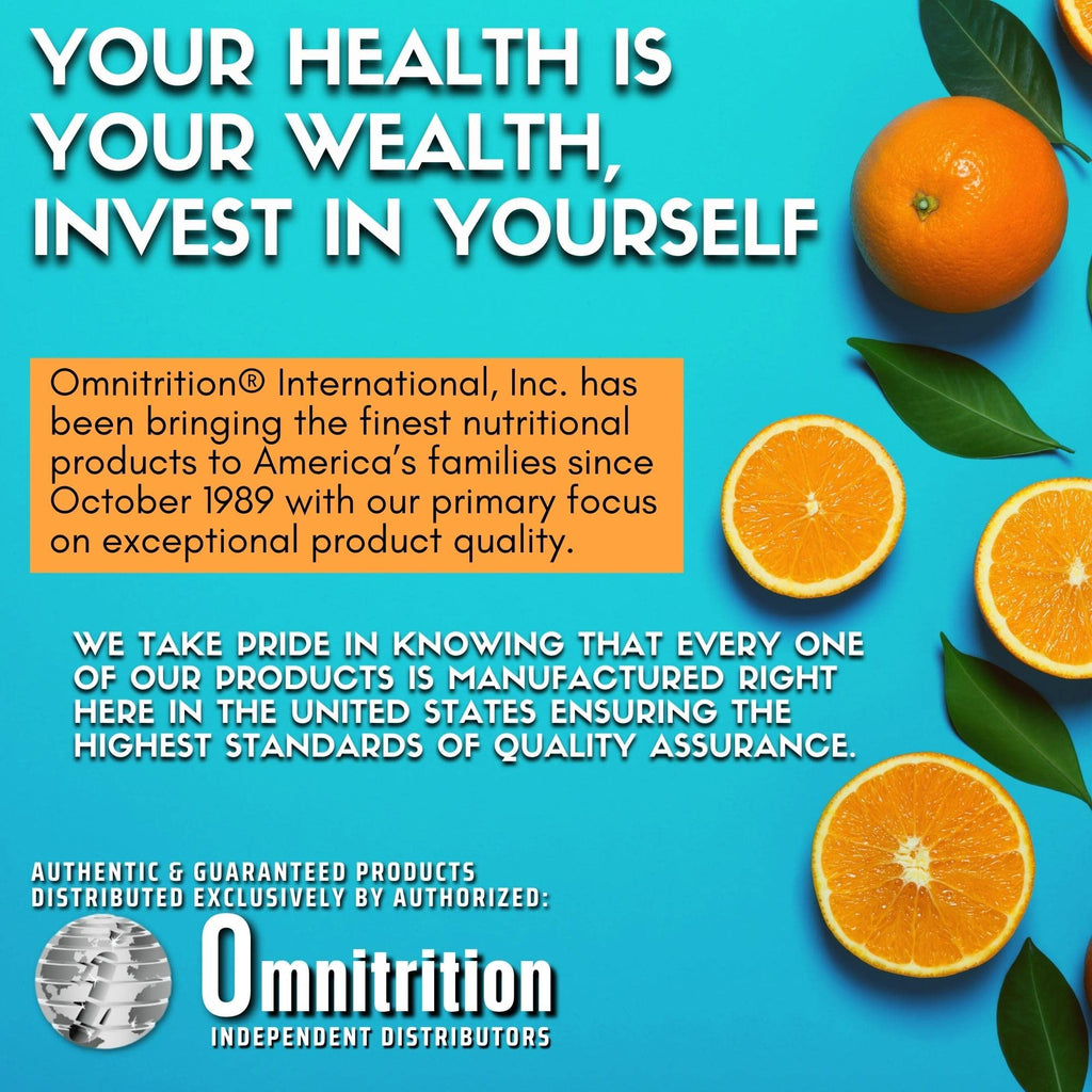 Omnitrition Bundle of 2 Products - the "AM and PM Bundle" Includes Omni IV Liquid Vitamin with Glucosamine and OmniTrim Nite Lite