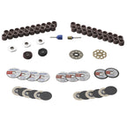 Dremel EZ725 70-Piece All-Purpose Rotary Tool Accessory Set With Storage Kit - EZ-Lock And EZ Drum For Faster Accessory Changes - Perfect for Cutting, Polishing, Cleaning, And Sanding
