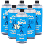 Aunt Fannie's Extra Strength Cleaning Vinegar, Multipurpose Household Cleaner, No Added Scents, Dyes, or Other Additives, 32 oz, Pack of 6