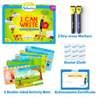 Skillmatics I Can Write - Reusable Preschool Learning Activities, Educational Toy and Game, Back to School Supplies, Gifts for Students, Kids, Toddlers Ages 3, 4, 5, 6