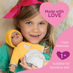 Adora Sweet Baby - 11” Soft & Cuddly Baby Doll, Realistic Features, Gentle Scent, Machine Washable, Lightweight & Easy to Hold | Adorable Playmate (Llama)