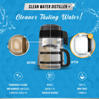 ACTIVE Distiller Descaler Citric Acid Cleaner - 2 Lb Bulk for Cleaning Water Distillers, Pure Citrus Acid Crystals Universal Residue Descaling Portable Distiller, Kettle, Boiler, Dispenser