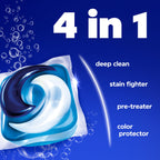 Tide 4-in-1 Ultra Oxi PODS Laundry Detergent Pacs, 85 Count, HE Compatible, Built in Pre-treater for Stains