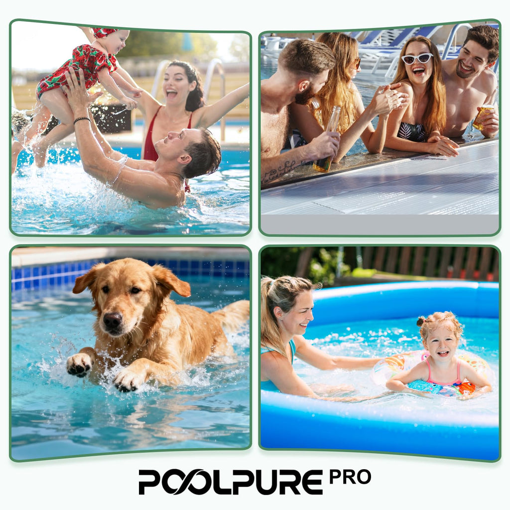 POOLPURE PA120 Antimicrobial Pool Filter, Compatible with Hayward C1200, CX1200RE, Pleatco PA120, Ultra-B2, Unicel C-8412, Filbur FC-1293, Clearwater II 125, Waterway Pro Clean PCCF-125