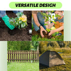 ERYTLLY Bulb Planter, Auger Spiral, Garden Planter Tool 2.5 x 16.5 inch,Rapid Umbrella Hole Digger for Planting Bulb Seedlings Bedding Tulips, and Digging Weeds Roots