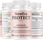 NewEra Protect Capsules - Official New EraProtect Advanced Supplement Premium Formula - Maximum Strength, All Natural Vitamins Support for Overal Health & Wellness Reviews, 60 Capsules for 1 Month