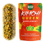Premium Fermented Kimchi Supplement Capsules | Gut Health, Digestion, Debloat & Gut Balance Support | 5 Billion CFU Probiotics & Digestive Enzymes | Delayed Release Beadlets | 120 Vegan Capsules