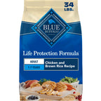 Blue Buffalo Life Protection Formula Chicken Adult Dry Dog Food, 34 lb