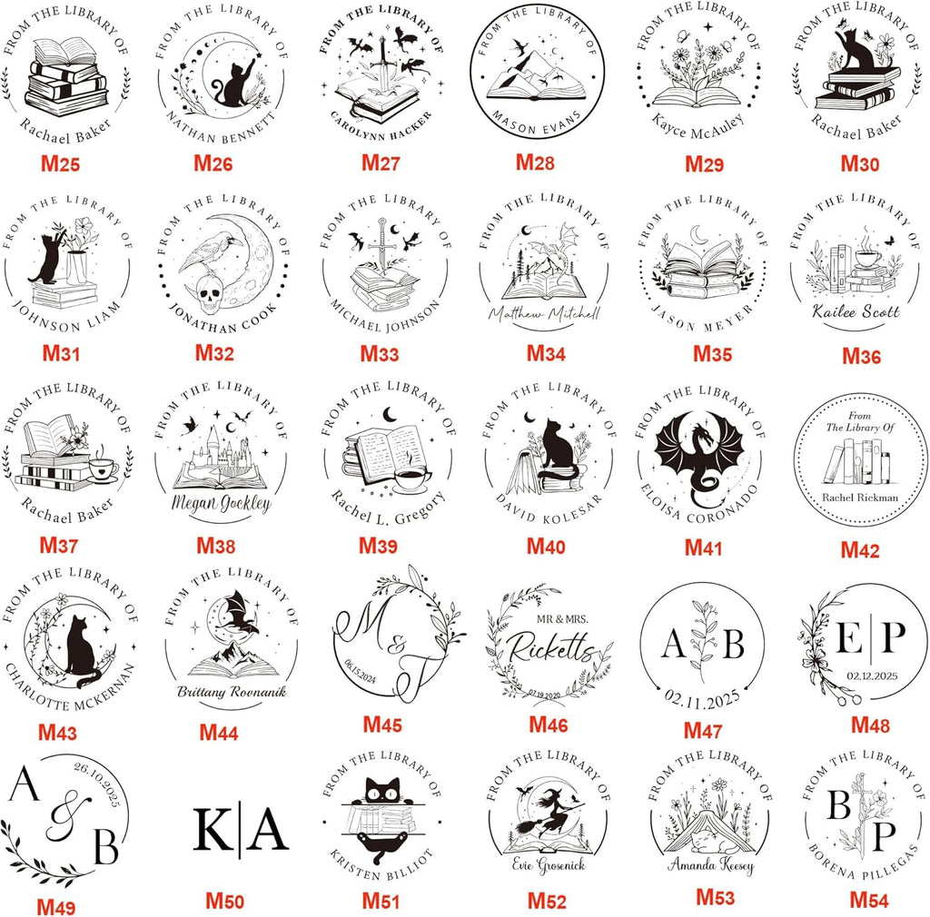 Personalized Book Embosser - Custom Designs for Book Lovers & Libraries