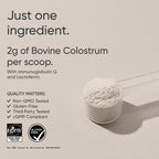Sports Research® Bovine Colostrum Powder – Easy to Mix Superfood – Immunity Support & Gut Health w/ 30% IgG Antibodies - U.S. Sourced · Non-GMO · Gluten Free - 75 Servings (Unflavored)