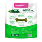 Minties Mint Dental Chews for Dogs, Small Breeds 5-25 lbs, 67 Count
