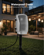 VEVOR Outdoor Power Stake, 15 FT Extension Cord, Outdoor Power Strip Weatherproof with Cover and Overload Protection, 6 Outlets, 15A/1875W, Waterproof Multi-Outlet Yard Stake for Christmas Lights