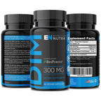 Effective Nutra Dim Supplement 300mg with BioPerine - Extra Strength Estrogen Blocker for Men & Women - Hormone & Metabolism Support - 2 Month Supply