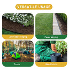 Aolabela 80 Pack 8 Inch Plastic Landscape Edging Anchoring Stakes Garden Lawn Yard Spikes Landscaping Stakes for Paver Edging, Weed Barrier, Tent, Artificial Turf