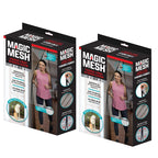 Magic Mesh Elite | Magnetic Screen Door, Heavy Duty, Magnetic Closure, Door Net, Patio Screen, Sliding Door Screen, Bug Screen for Doorways, Kid & Pet Friendly | Size 39" x 83" (Pack of 2)