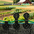 Shade Cloth Clips,2026 New Heavy Duty Round Plastic Lock Grip,Upgrade Windproof Fix Clamps,for Gardening,Greenhouse,Sun Shade Net,Anti Bird Netting Awning Tarp (50Pcs)