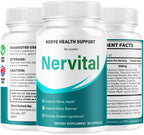 Nervital Capsules - Official Advanced Premium Formula Nerve Health Support, All Natural Nervital Supplement Vitamins for Overall Health & Wellness Reviews, 60 Capsules for 1 Month