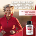 Real Science Fibromoxy Miracle – All Natural Fibromyalgia Relief Supplement for Pain, Stiffness & Fatigue with Vitamins B6, B12, C, D, K + Nitric Oxide Support – Neurological & Circulatory Aid, 60Caps
